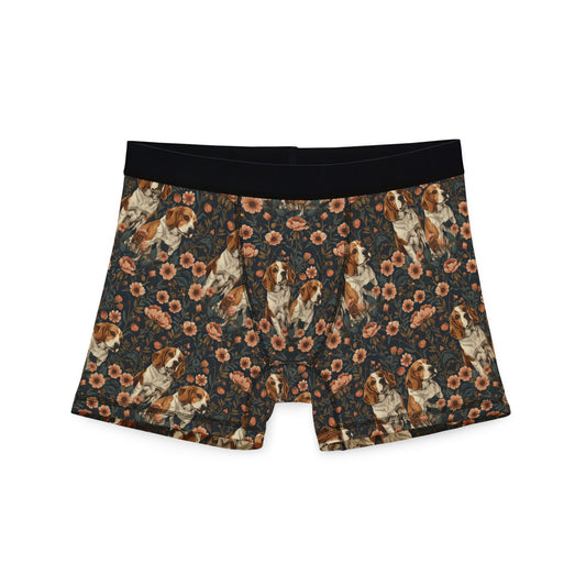 Beagle Blossom Bonanza Men's Boxers