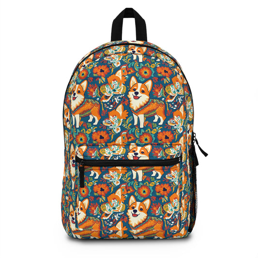 Corgi Carnival Couture Backpack