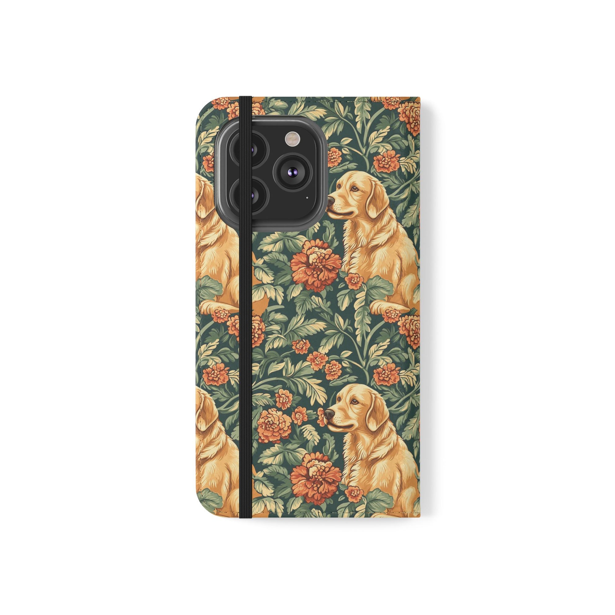 Blooming Goldie Glam Flip Cases