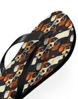 Beagle Glimmer Gaze Glamour Flip Flops