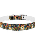 Corgi Rainbow Vine Dream Dog Collar