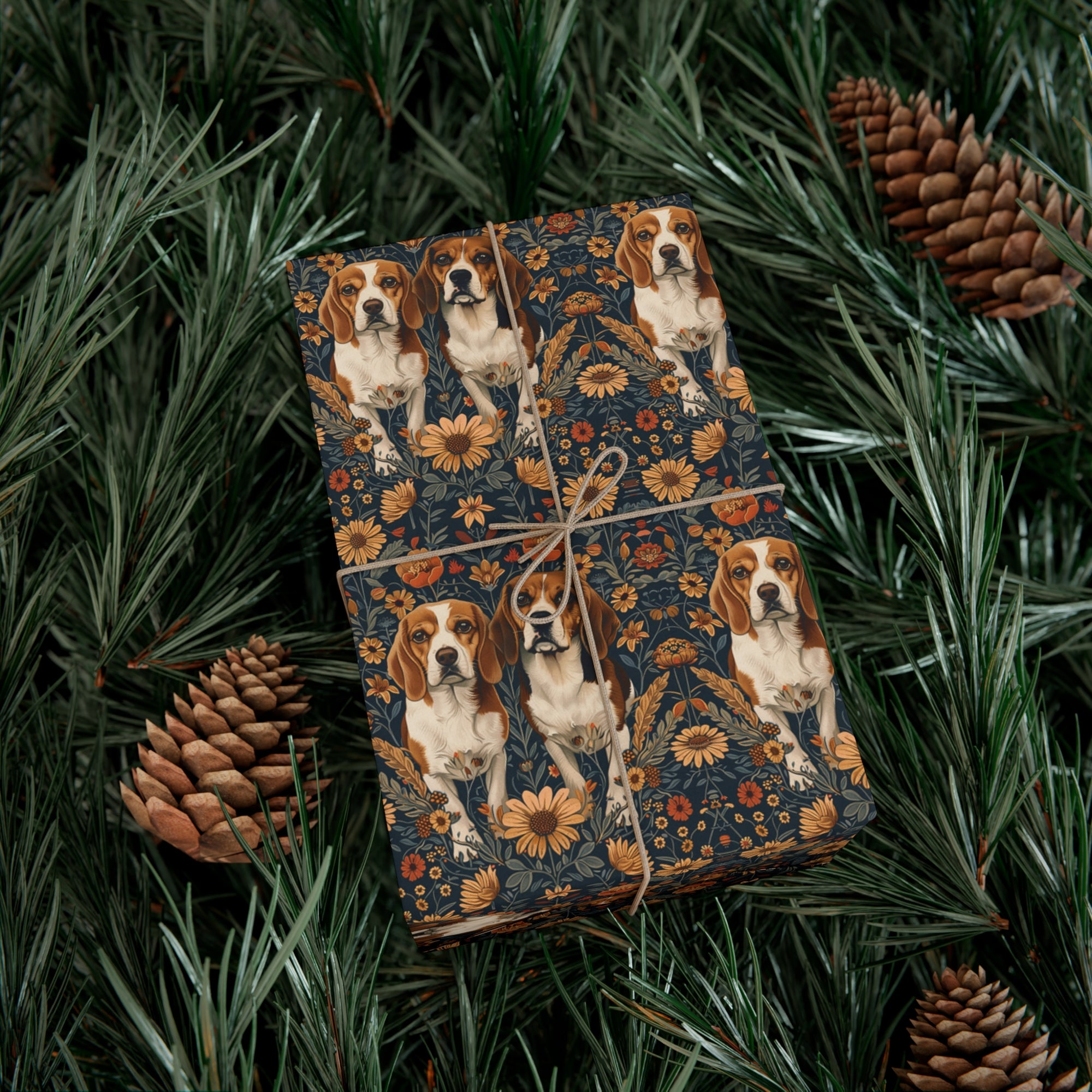 Beagle Buddies Meadow Magic Gift Wrap Papers