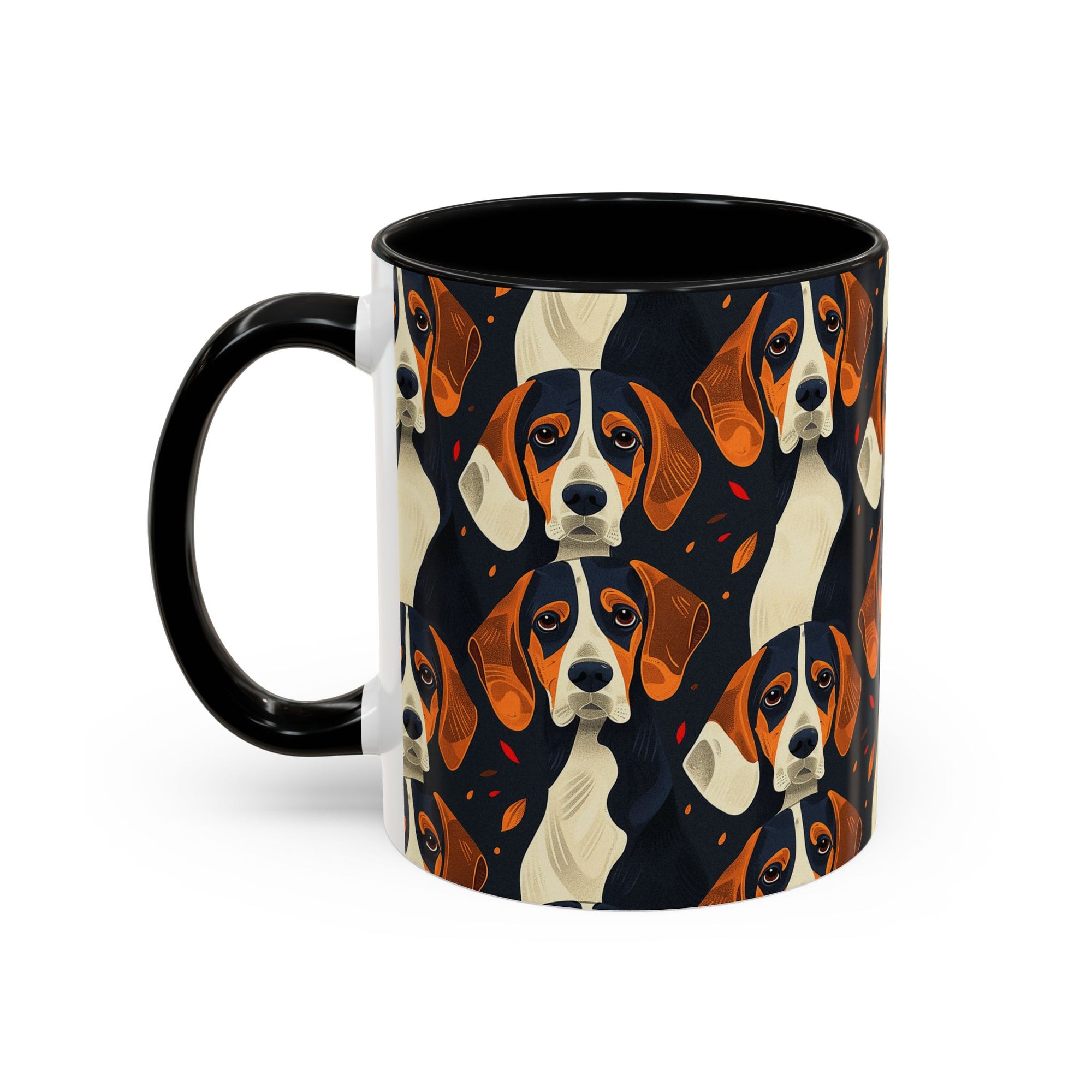 Beagle Glimmer Gaze Glamour Accent Coffee Mug