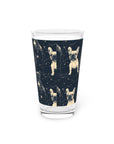 Frenchie Celestial Soar Pint Glass