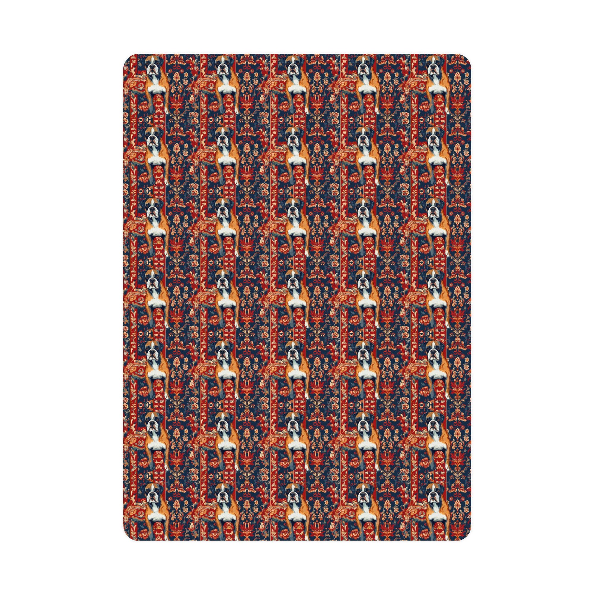 Boxer Blossom Tapestry Delight Postcards