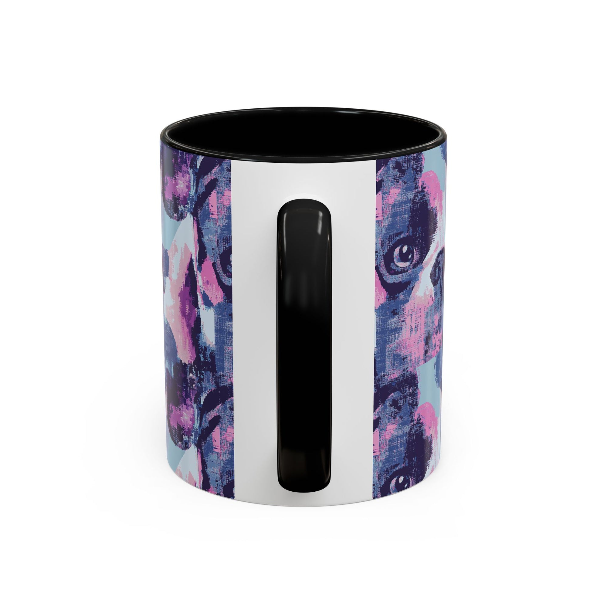 Funky Geometric Boxerista Accent Coffee Mug