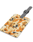 Golden Glitz 'n Glamour Woofwear Luggage Tag