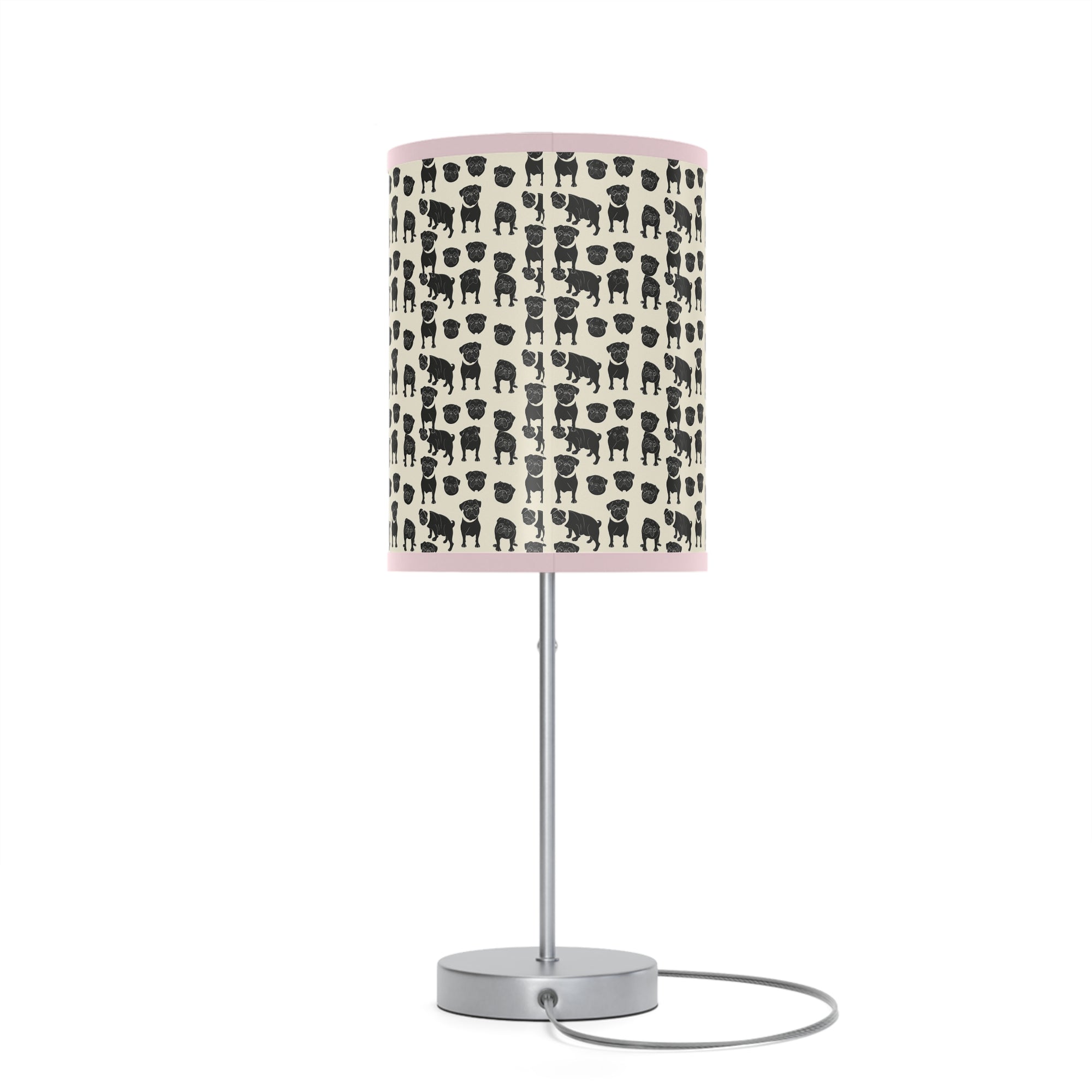 Puggie Pout Perfection Lamp on a Stand