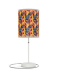 Impressionistic German Shepherds Lamp on a Stand