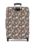 Blooming Bulldog Beauty Luggage Cover