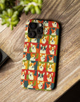 Corgi Chic Popart Pup Slim Phone Cases