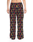 Chic Canine Checkmate - Frenchie Edition Women's Pajama Pants