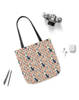 Bloomiful Lab Bouquet Canvas Tote Bag