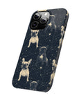 Frenchie Celestial Soar Slim Phone Cases