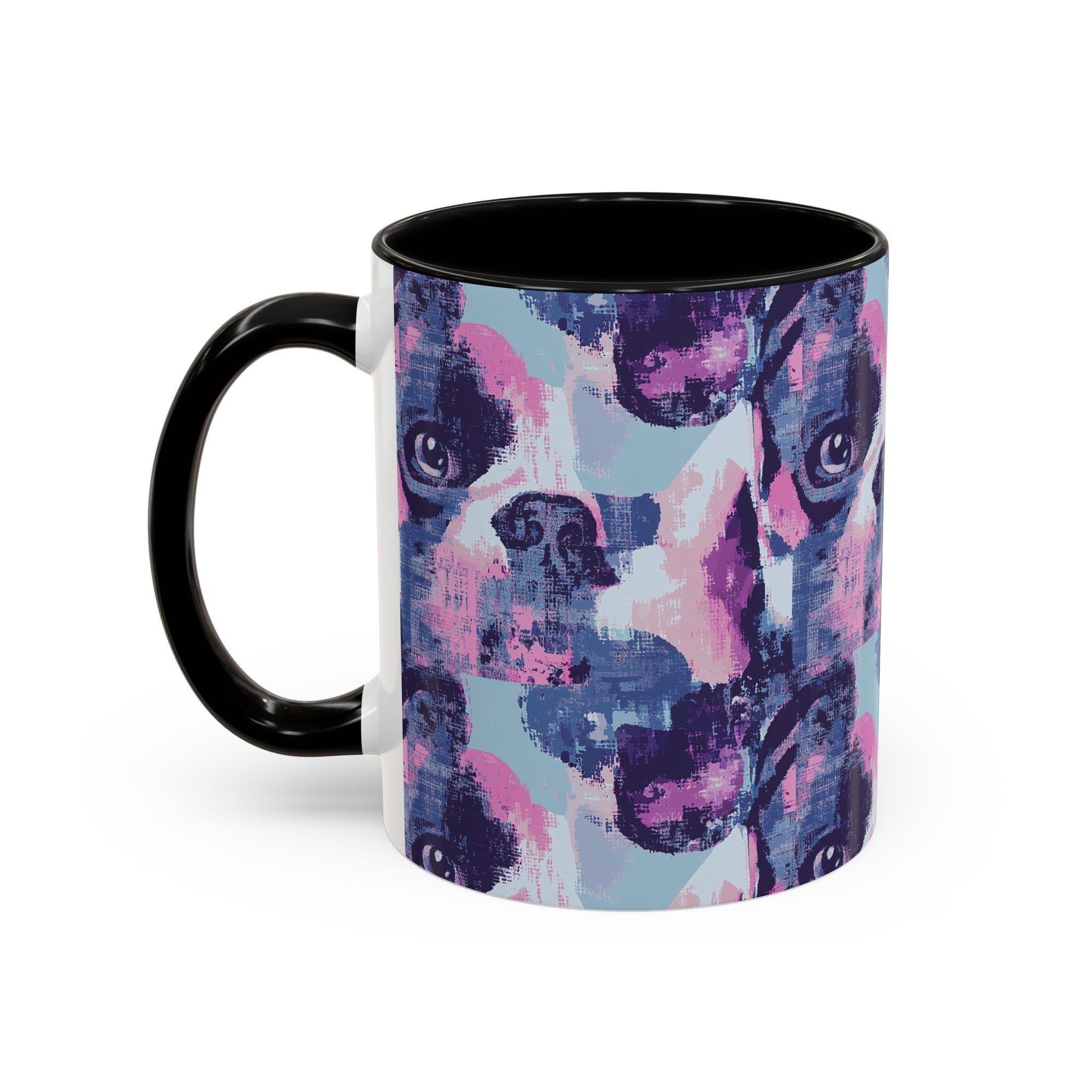 Funky Geometric Boxerista Accent Coffee Mug