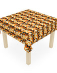 Golden Woof Abstract Glamour Tablecloth