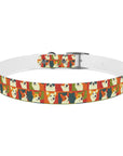 Corgi Chic Popart Pup Dog Collar