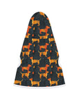 Dapper Dachshund Noir Glow Pet Hoodie