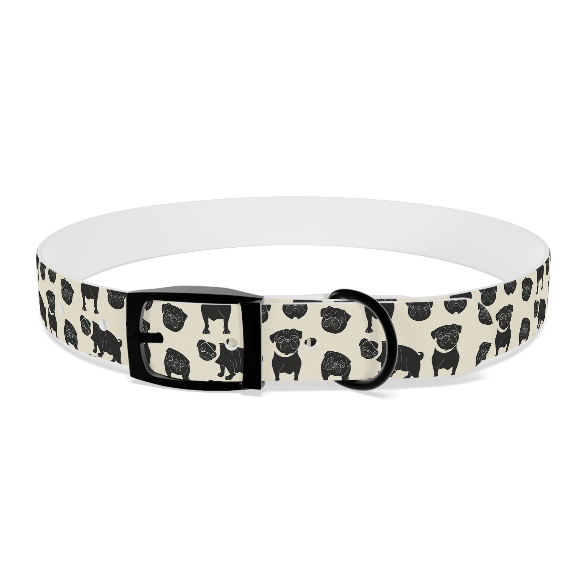 Puggie Pout Perfection Dog Collar