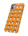 Boxer Blissful Chic Canine Slim Phone Cases