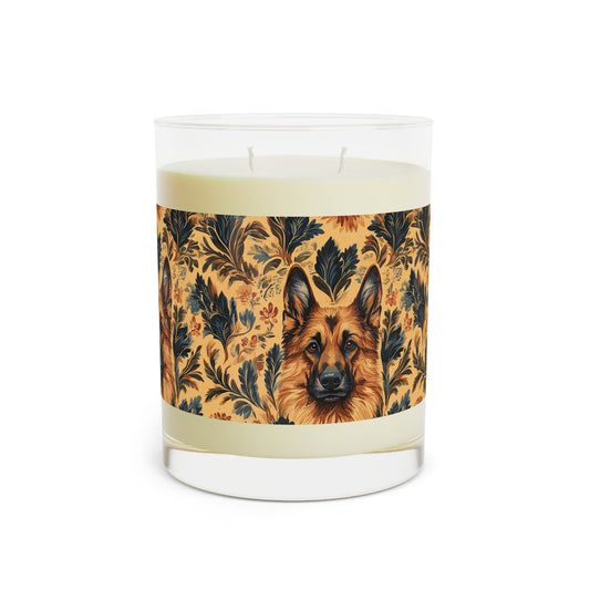 Autumnal German Shepherd Glamour Scented Candle