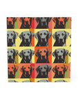 Whimsical Warhol Labrador Note Cube