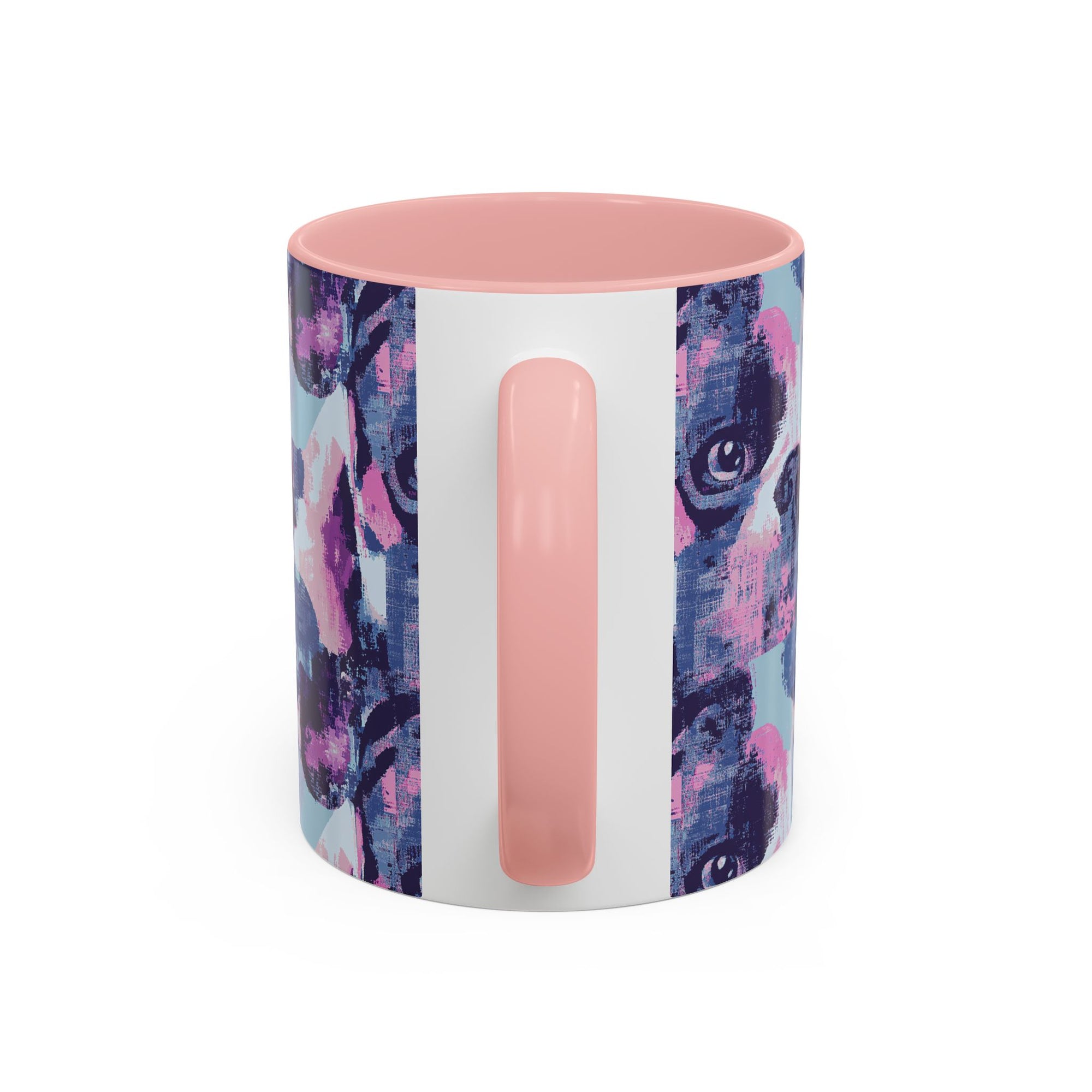 Funky Geometric Boxerista Accent Coffee Mug