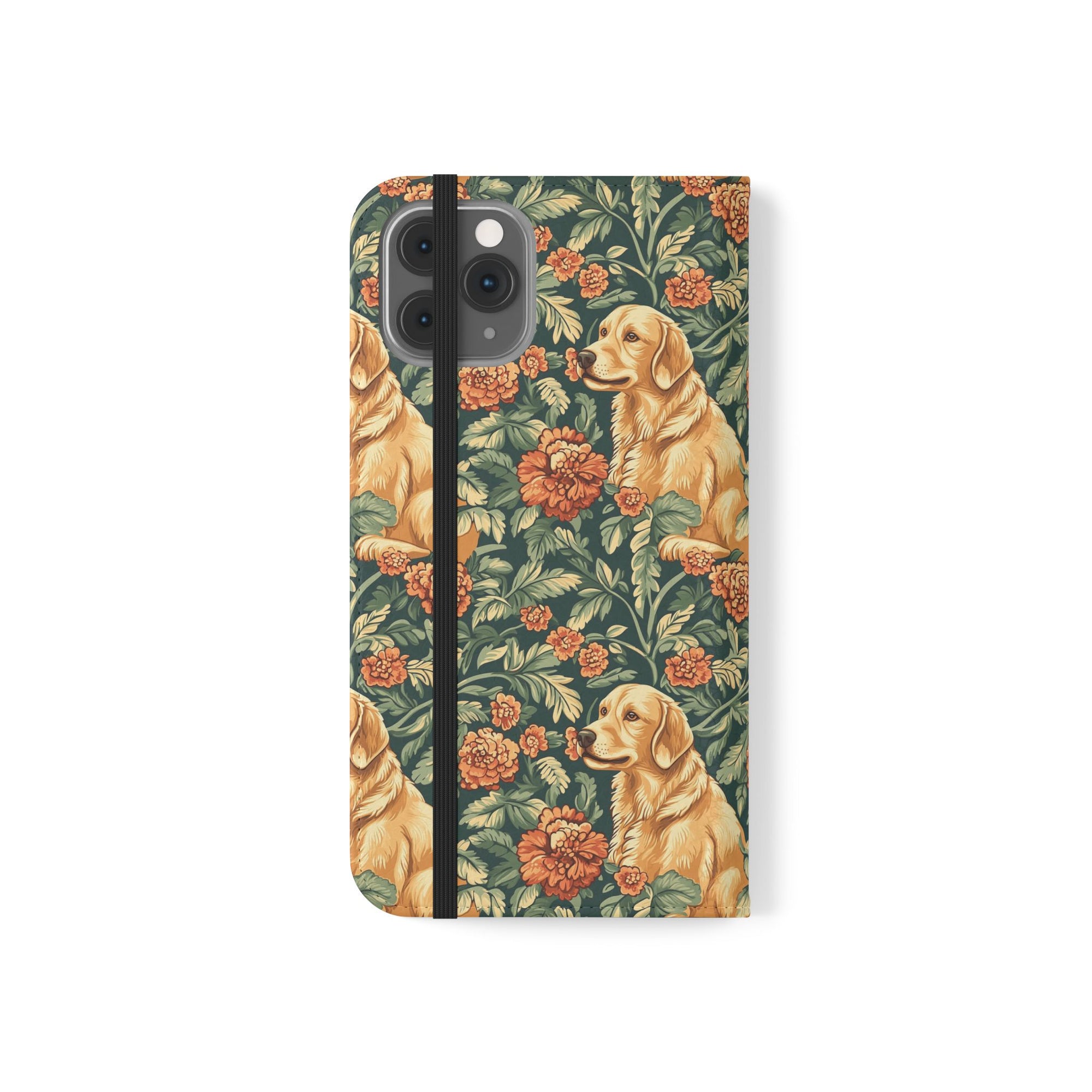 Blooming Goldie Glam Flip Cases