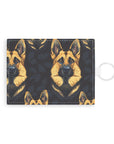 Majestic Hound Couture: German Shepherd LuxeBlend Leather Card Holder