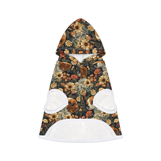 Beagle Blossoms Pet Hoodie