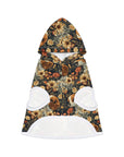 Beagle Blossoms Pet Hoodie