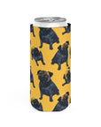 Puglet Posh Paradise Slim Can Cooler