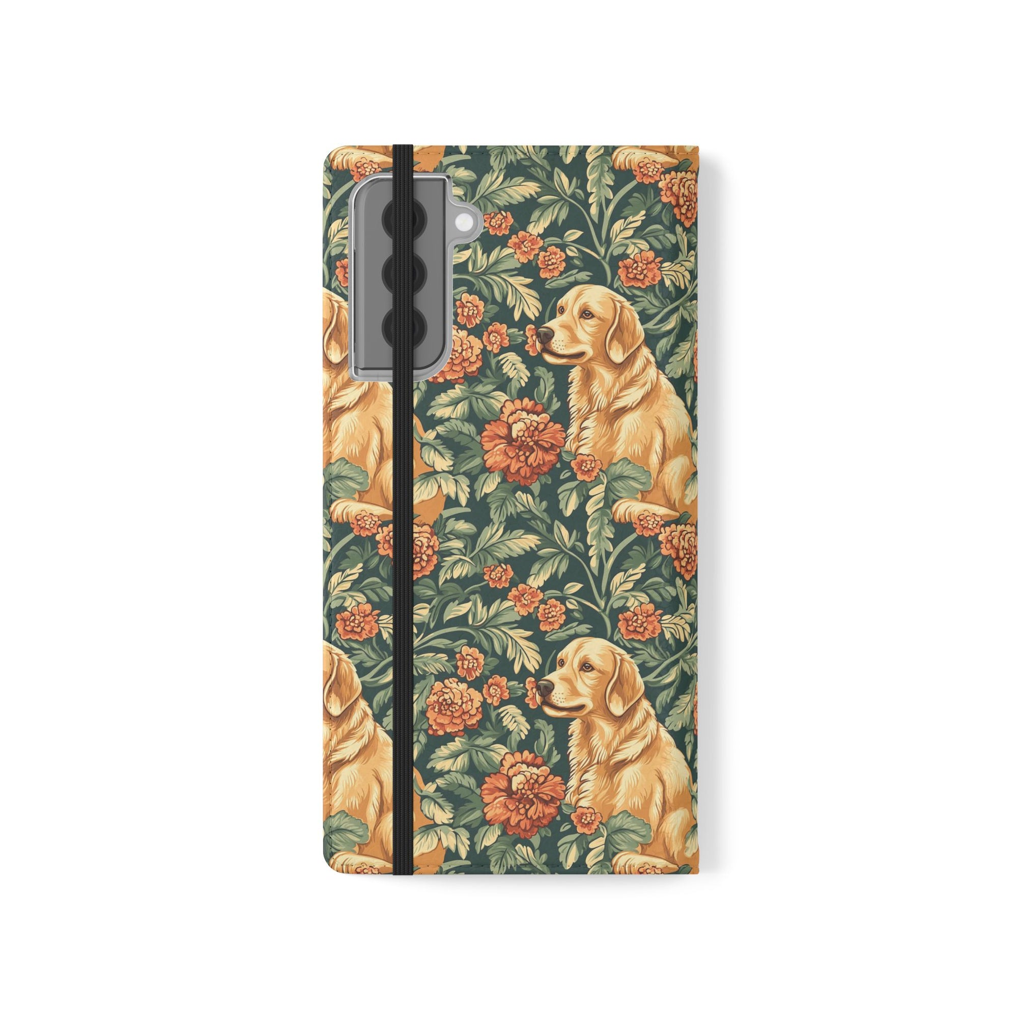 Blooming Goldie Glam Flip Cases