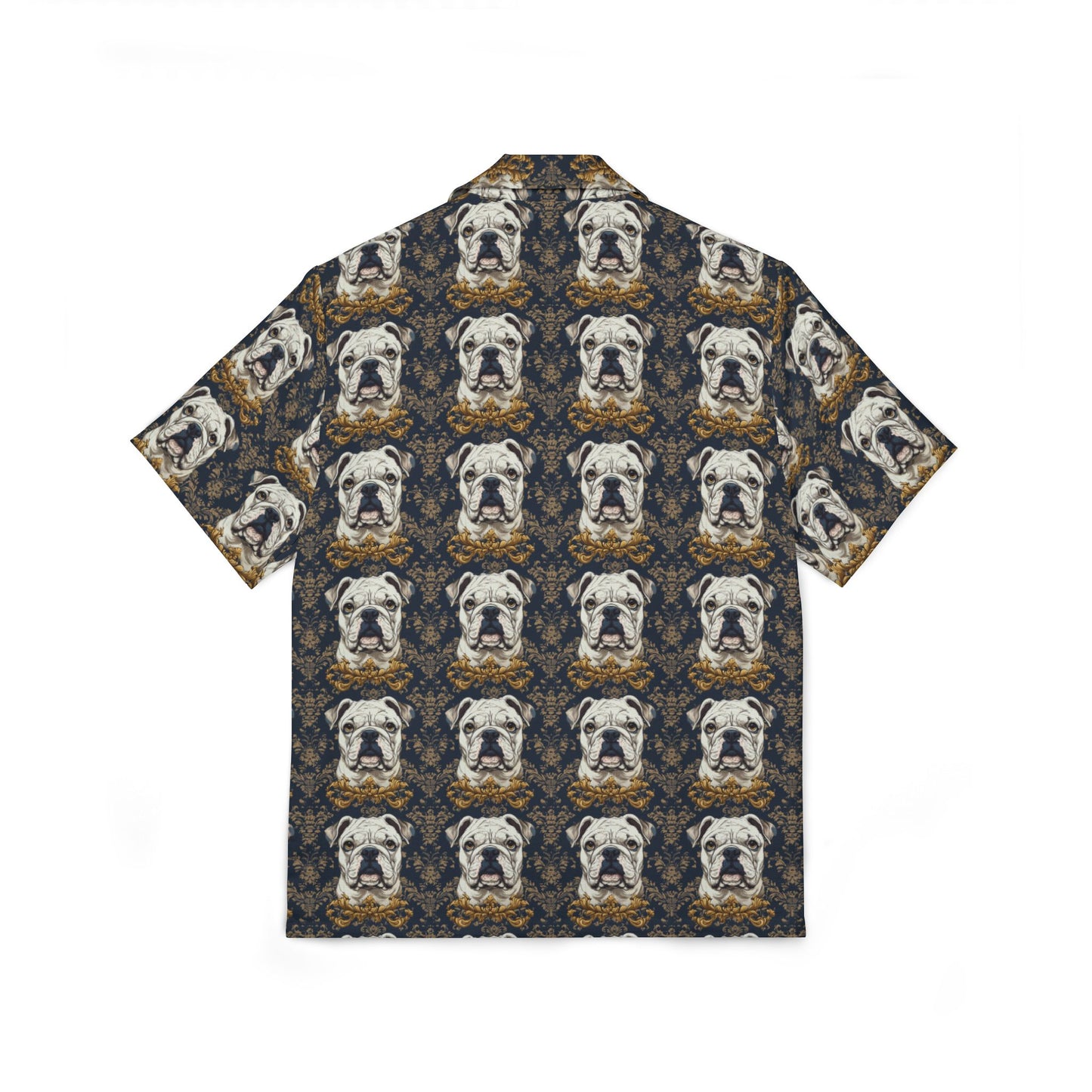 Wildwood Wanderlust Bulldog Men's Hawaiian Camp Shirt