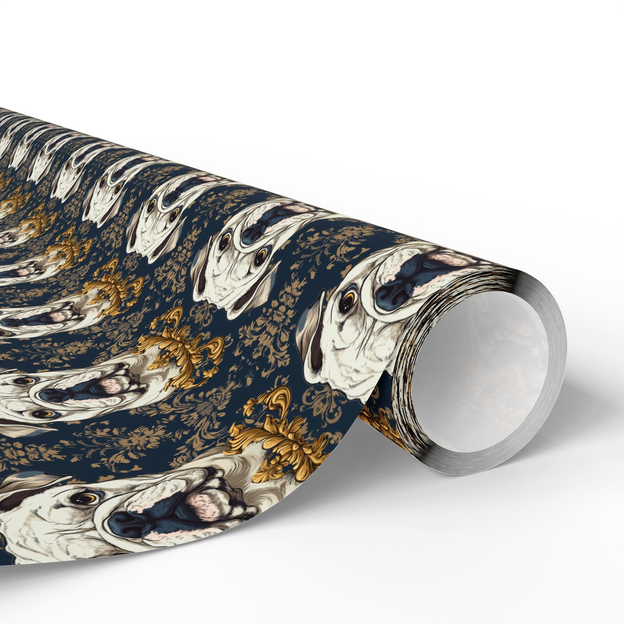 Wildwood Wanderlust Bulldog Wrapping Paper