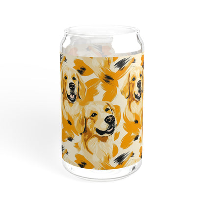 Golden Glitz 'n Glamour Woofwear Sipper Glass