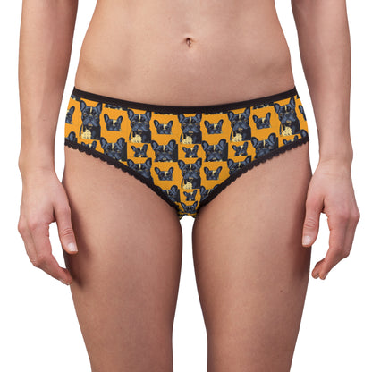 Frenchie Pawsitively Pawsome Peek-a-Boo Perfection Women's Briefs