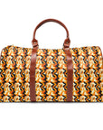 Golden Woof Abstract Glamour Waterproof Travel Bag