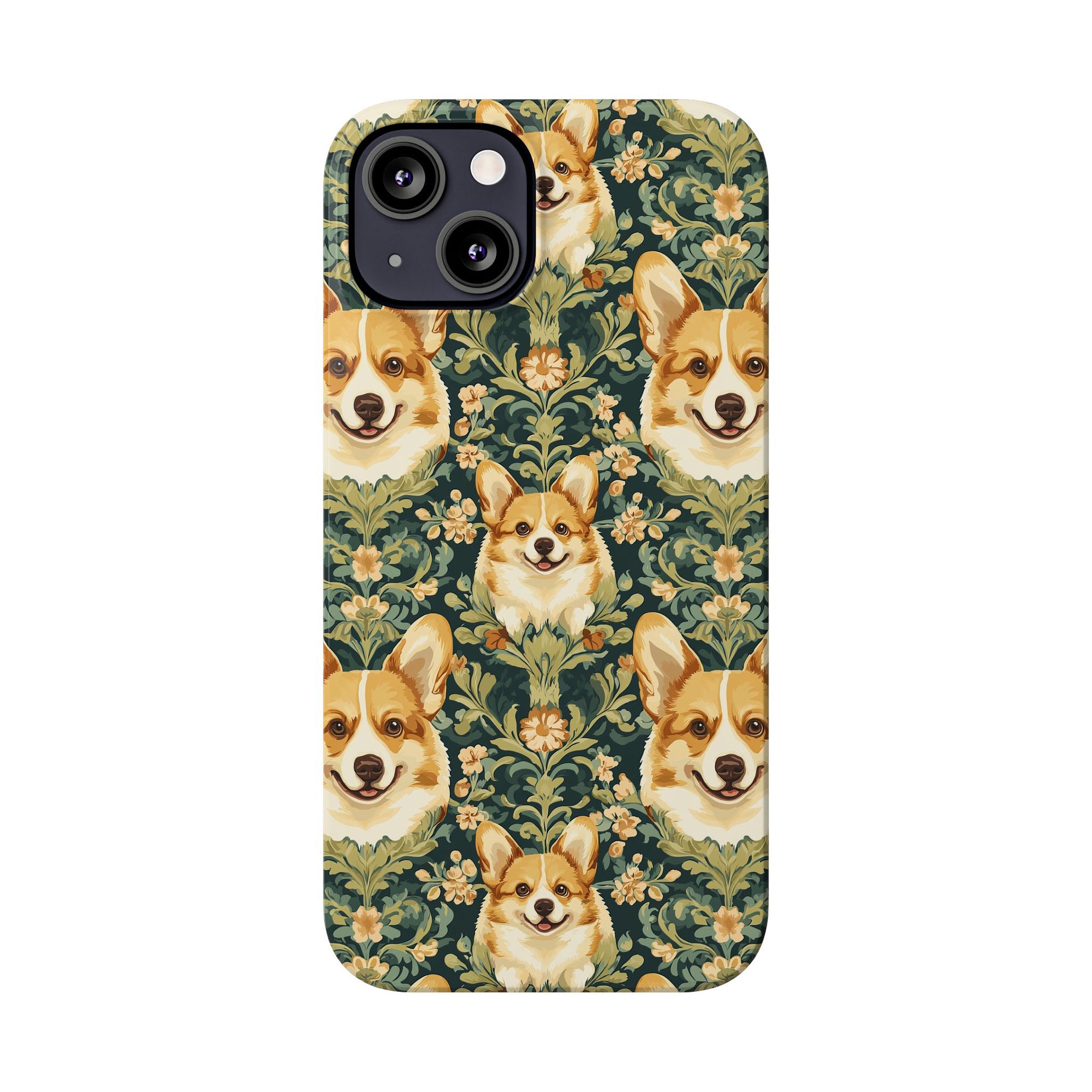 Corgi Charmz Slim Phone Cases