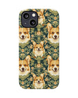 Corgi Charmz Slim Phone Cases