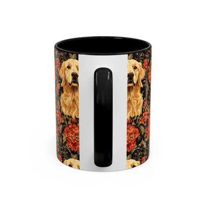 Golden Pawsatronic Tapestry Accent Coffee Mug