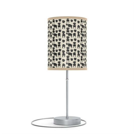 Puggie Pout Perfection Lamp on a Stand