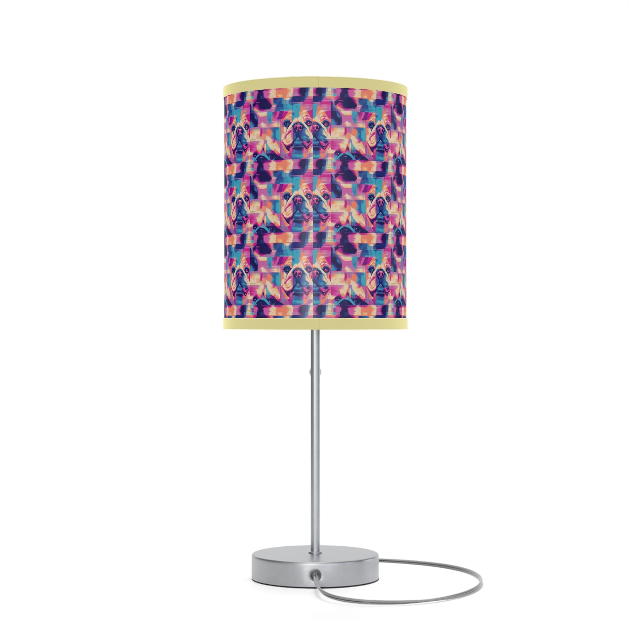 Dazzling Bulldog Chic Lamp on a Stand