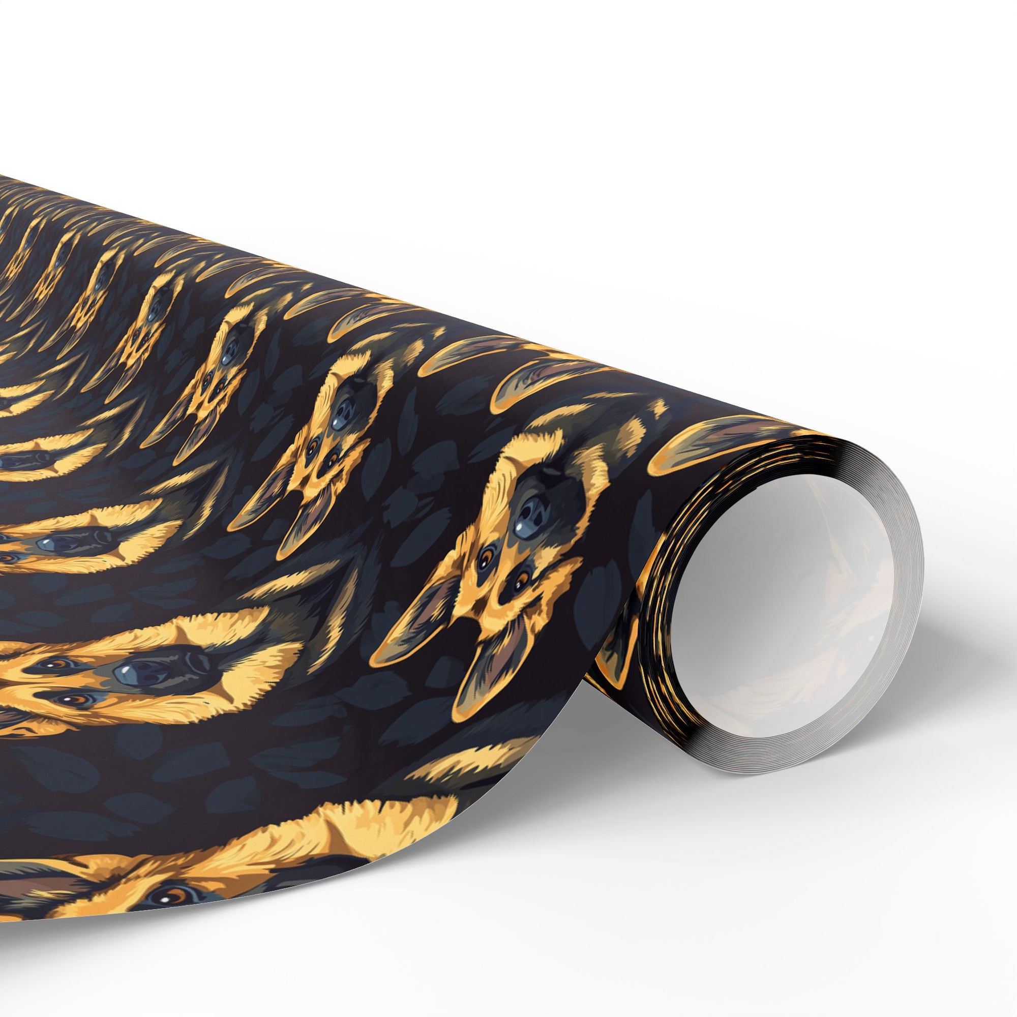 Majestic Hound Couture: German Shepherd LuxeBlend Wrapping Paper