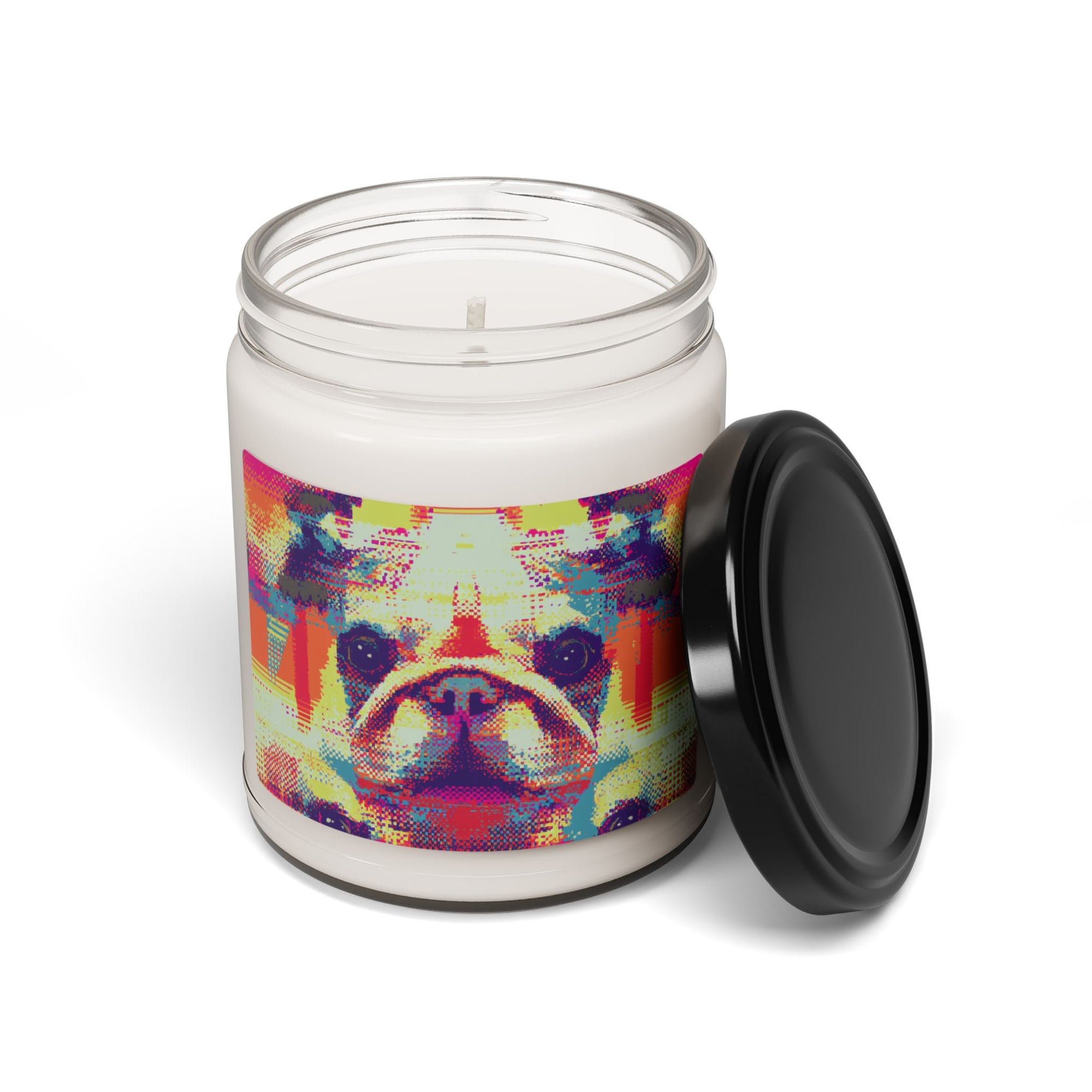 Glitchy Bulldog Blitz Scented Soy Candle