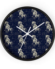 Celestial Boxer Bliss Wall Clock