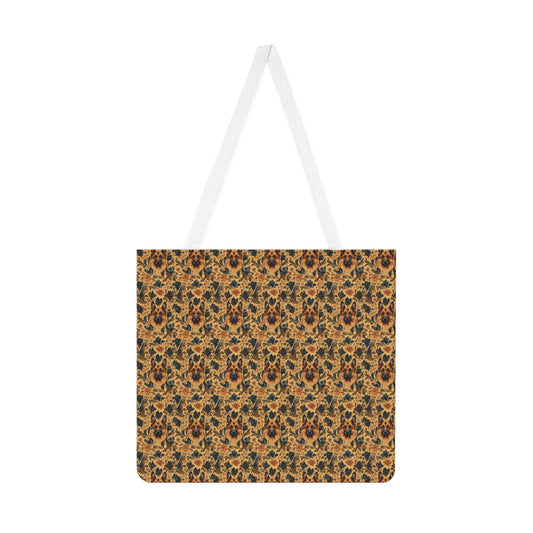 Autumnal German Shepherd Glamour Shoulder Tote Bag