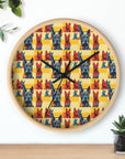 Dane-tastic Marvelous Mutt Mode Wall Clock