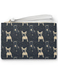 Frenchie Celestial Soar Clutch Bag