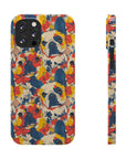 Bloom Pup Frenchietastic Splatter Slim Phone Cases